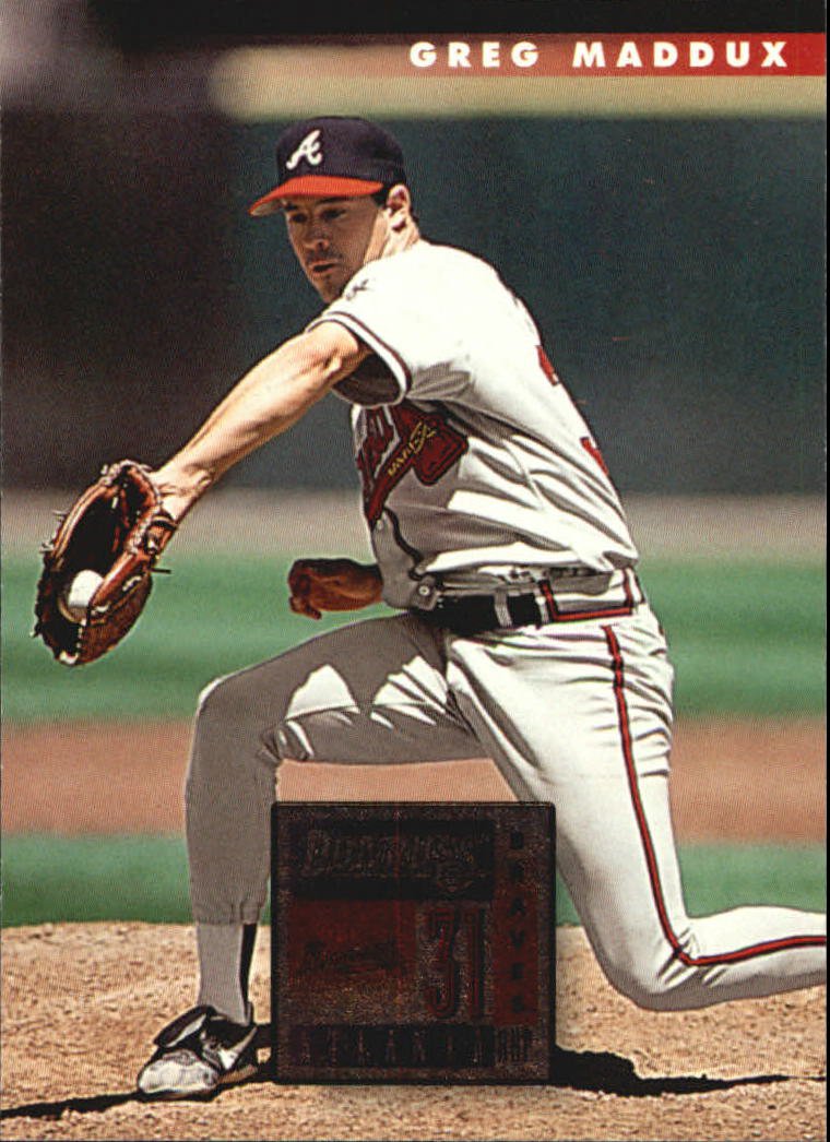 1996 Donruss Base Set #394 Greg Maddux