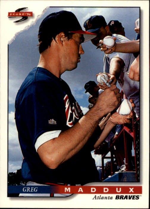 1996 Score 276 Greg Maddux
