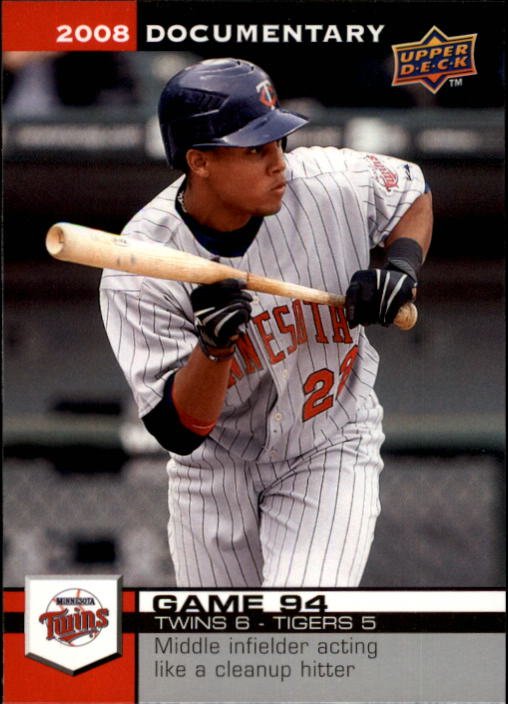 2008 Upper Deck Documentary 2864 Carlos Gomez