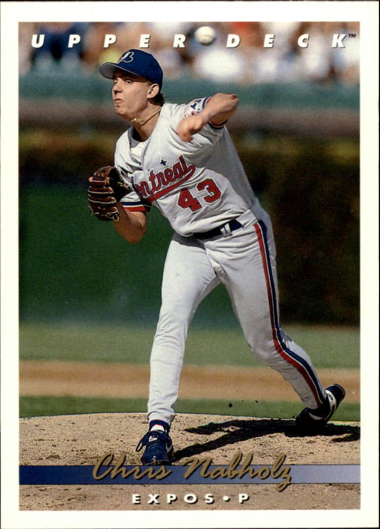 1993 Upper Deck 404 Chris Nabholz