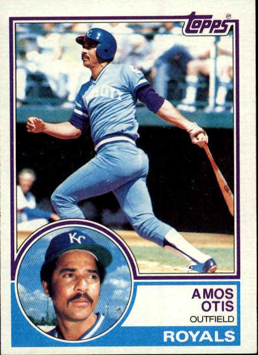 1983 Topps 75 Amos Otis