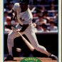 1989 Score 211 Claudell Washington