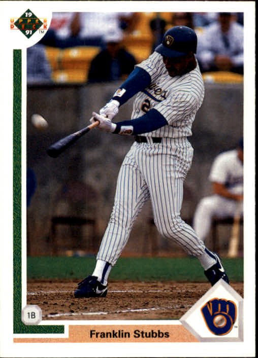 1991 Upper Deck 718 Franklin Stubbs