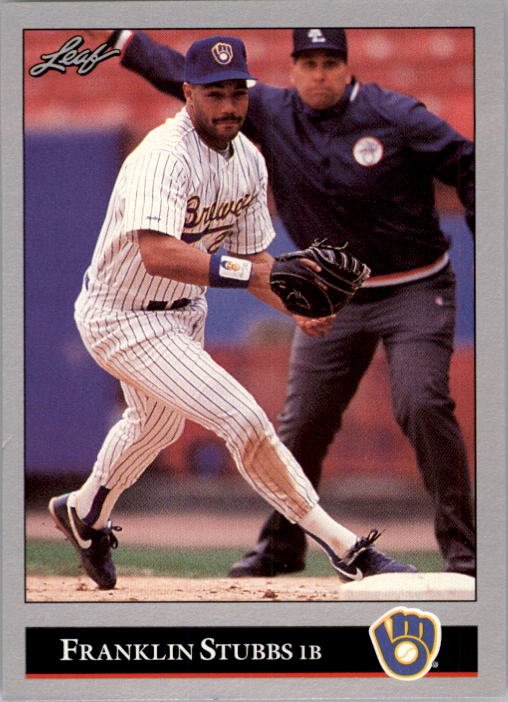 1992 Leaf 328 Franklin Stubbs