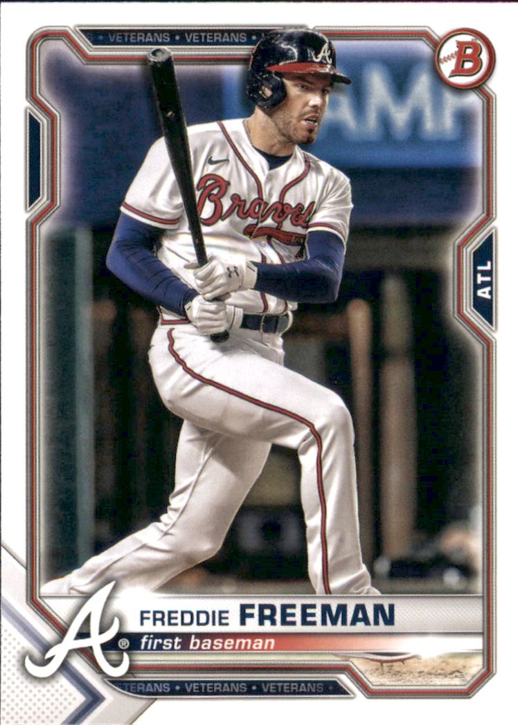 2021 Bowman  14 Freddie Freeman