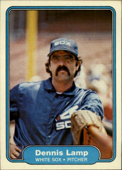 1982 Fleer 349 Dennis Lamp