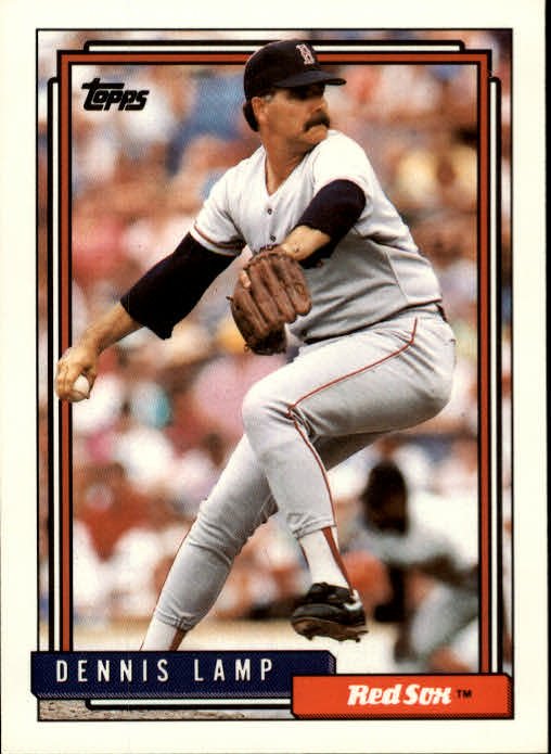 1992 Topps 653 Dennis Lamp