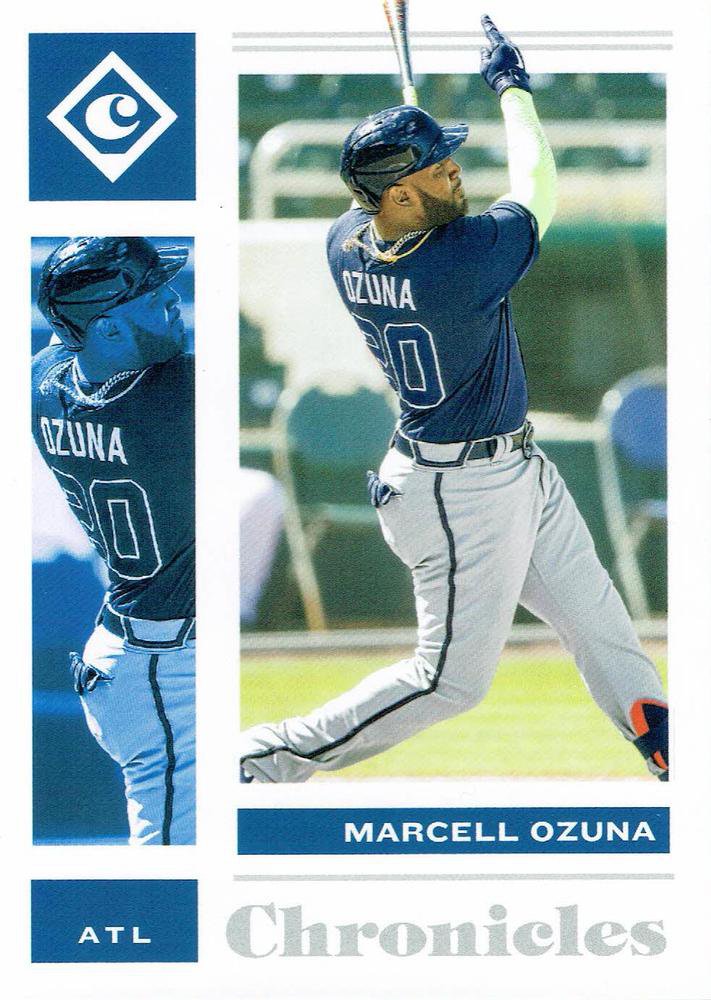 2021 Panini Chronicles 46 Marcell Ozuna
