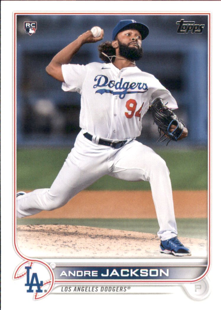 2022 Topps 258 Andre Jackson RC