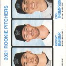 2022 Topps Heritage 73 Zach Pop RC/Zach Thompson RC/Anthony Bender RC