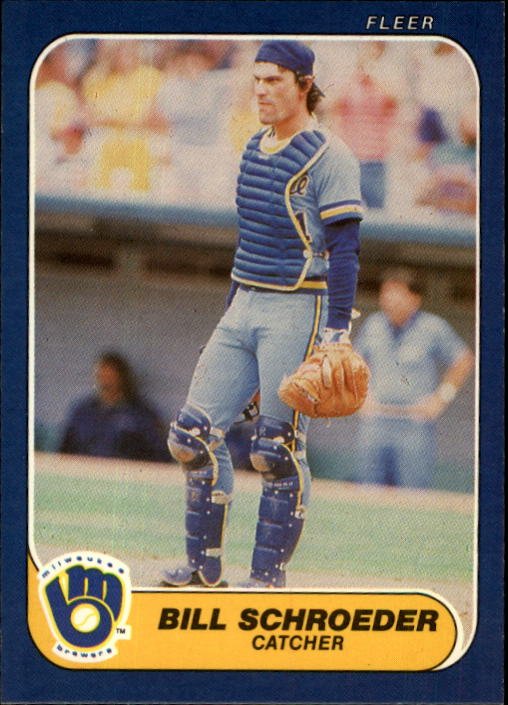 1986 Fleer 501 Bill Schroeder