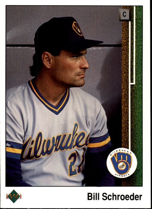 1989 Upper Deck 627A Bill Schroeder ERR
