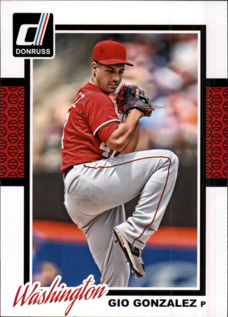 2014 Donruss 357 Gio Gonzalez
