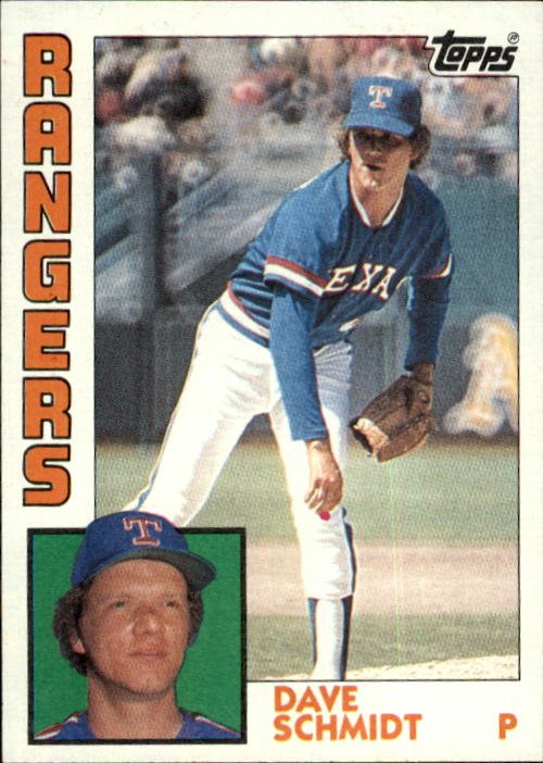 1984 Topps 584 Dave Schmidt