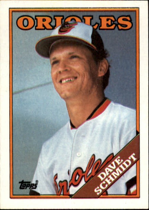 1988 Topps 214 Dave Schmidt