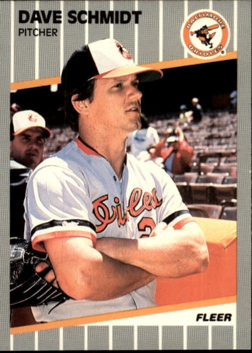 1989 Fleer 618 Dave Schmidt