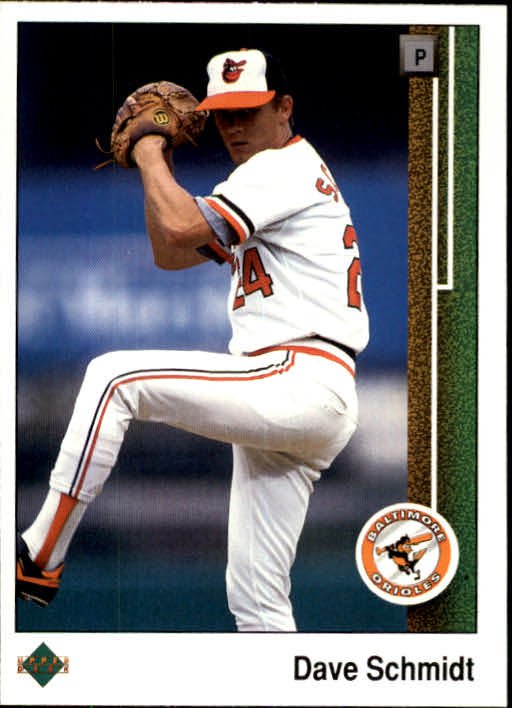 1989 Upper Deck 447 Dave Schmidt
