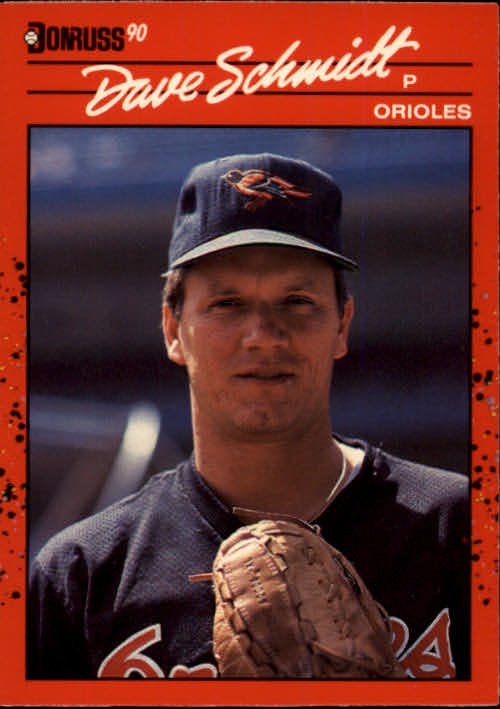 1990 Donruss 524 Dave Schmidt