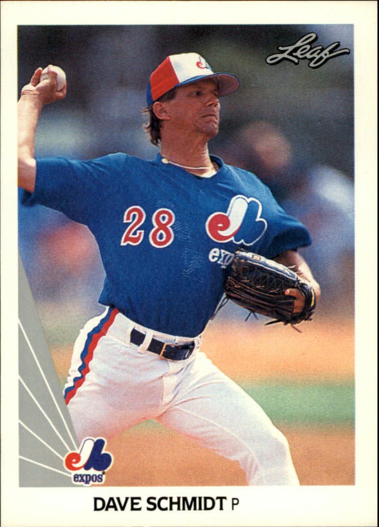 1990 Leaf 457 Dave Schmidt