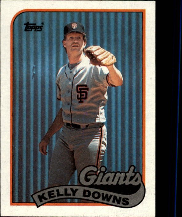 1989 Topps 361 Kelly Downs