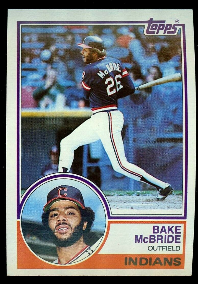 1983 Topps 248 Bake McBride