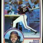 1983 Topps 248 Bake McBride