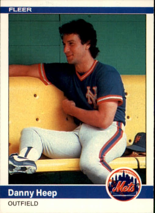 1984 Fleer 586 Danny Heep