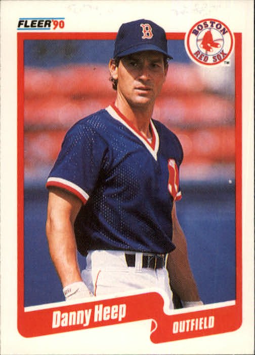 1990 Fleer 278 Danny Heep