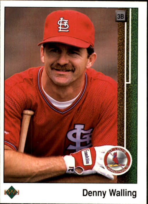 1989 Upper Deck 327 Denny Walling