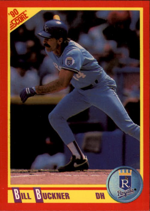 1990 Score 396 Bill Buckner