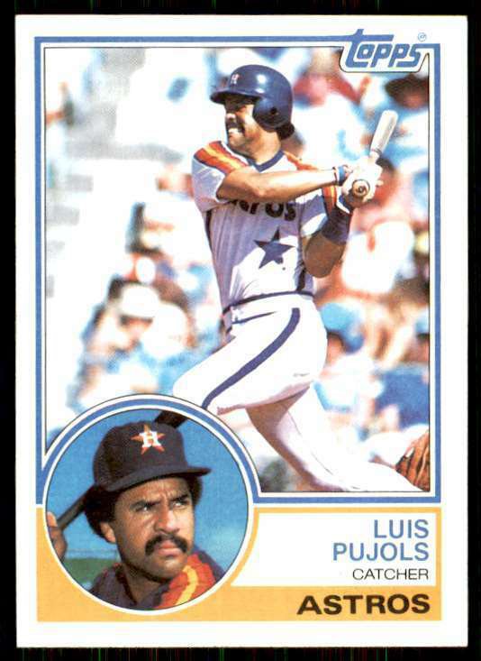 1983 Topps 752 Luis Pujols