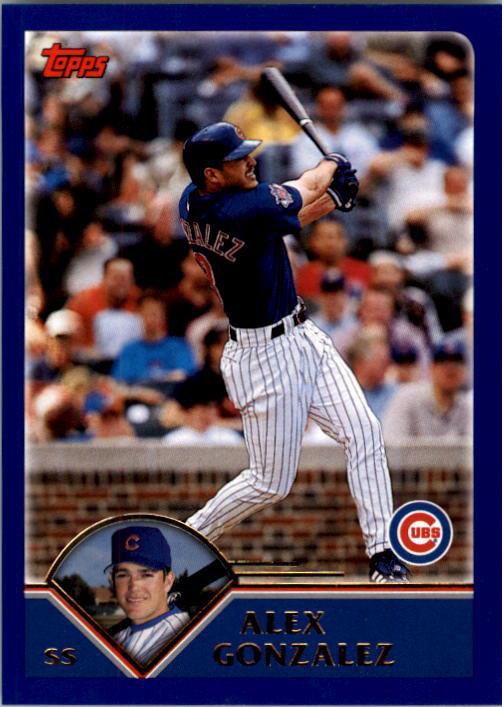 2003 Topps 266 Alex Gonzalez