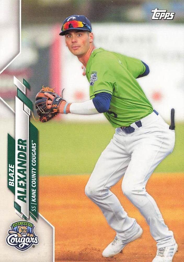 2020 Topps Pro Debut PD7 Blaze Alexander