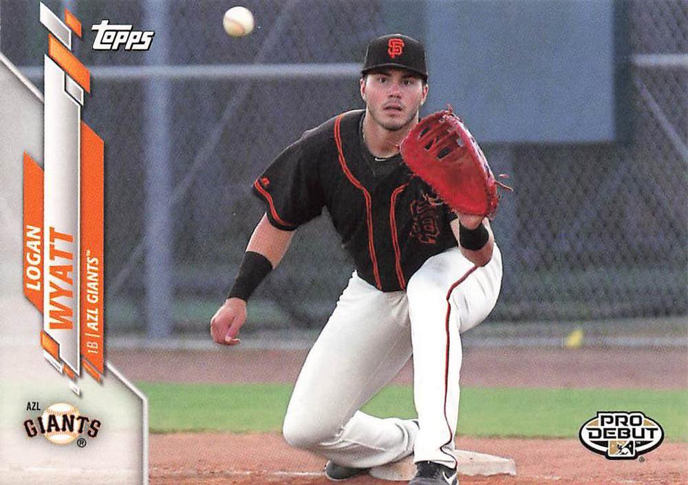 2020 Topps Pro Debut PD36 Logan Wyatt
