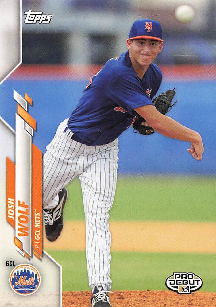 2020 Topps Pro Debut PD66 Josh Wolf