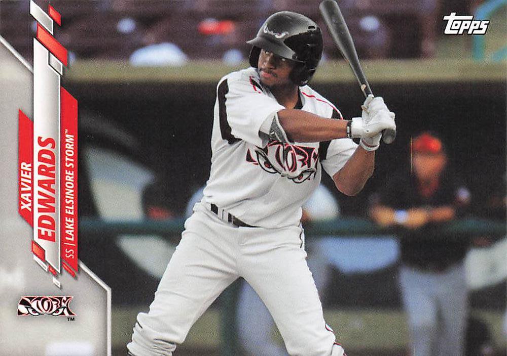 2020 Topps Pro Debut PD67 Xavier Edwards