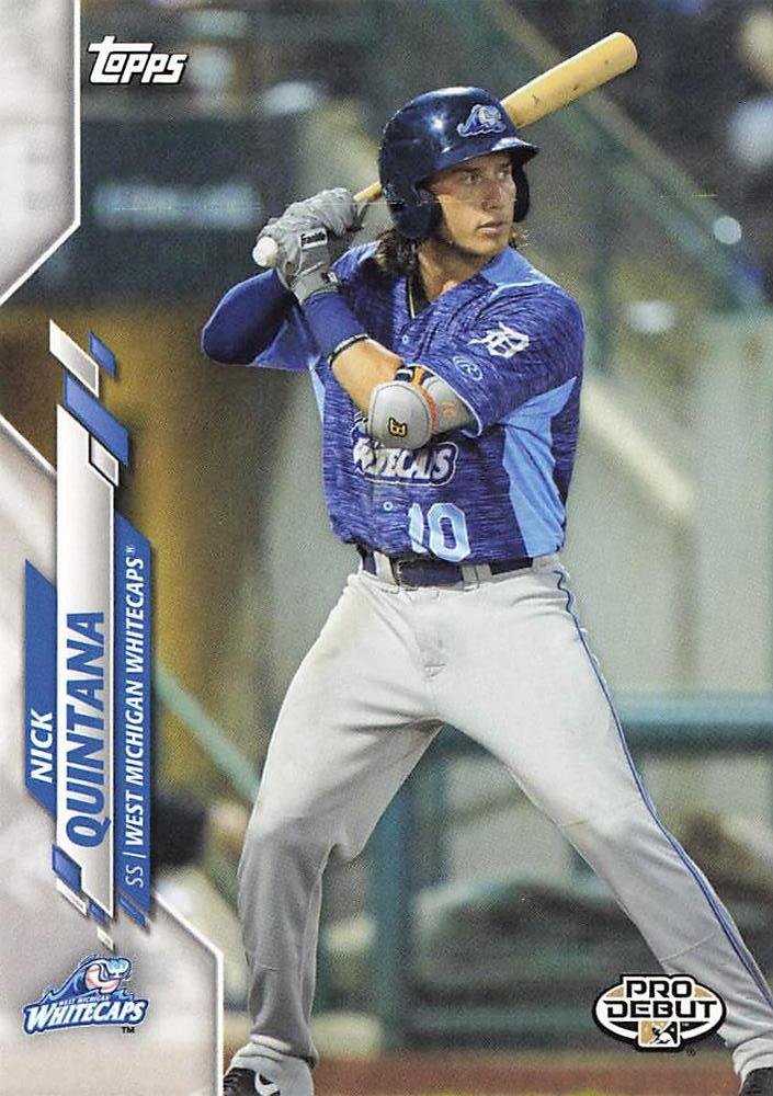 2020 Topps Pro Debut PD74 Nick Quintana