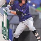 2020 Topps Pro Debut PD101 Aaron Schunk