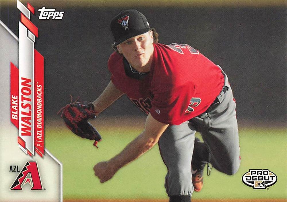 2020 Topps Pro Debut PD103 Blake Walston
