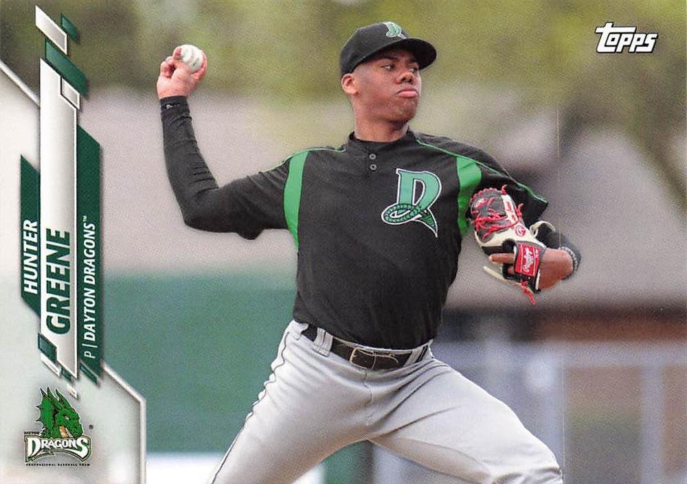 2020 Topps Pro Debut PD107 Hunter Greene