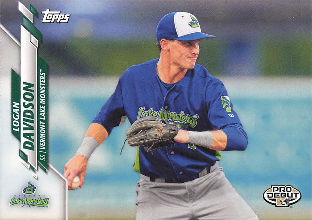 2020 Topps Pro Debut PD110 Logan Davidson
