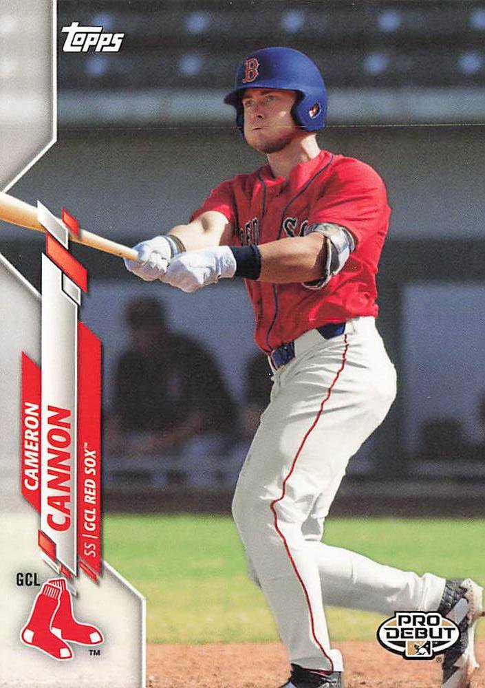 2020 Topps Pro Debut PD178 Cameron Cannon