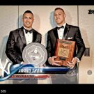 2018 Topps 389 Giancarlo Stanton /Aaron Judge Award Show 2018 Topps 389 Giancarlo Stanton /Aaron Judge Award Show