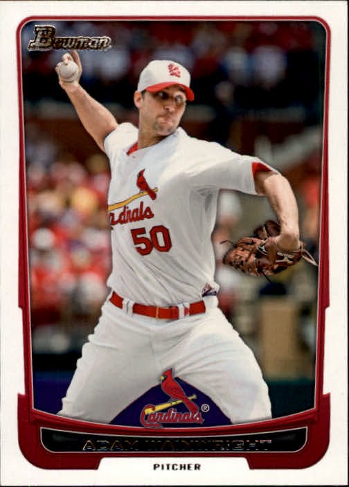 2012 Bowman 59 Adam Wainwright
