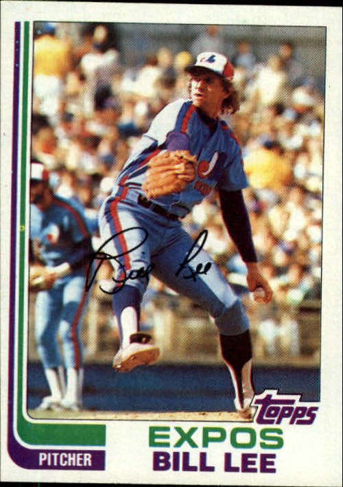 1982 Topps 323 Bill Lee