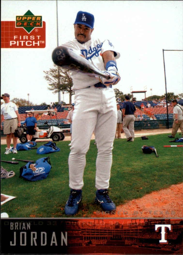 2004 Upper Deck First Pitch 185 Brian Jordan