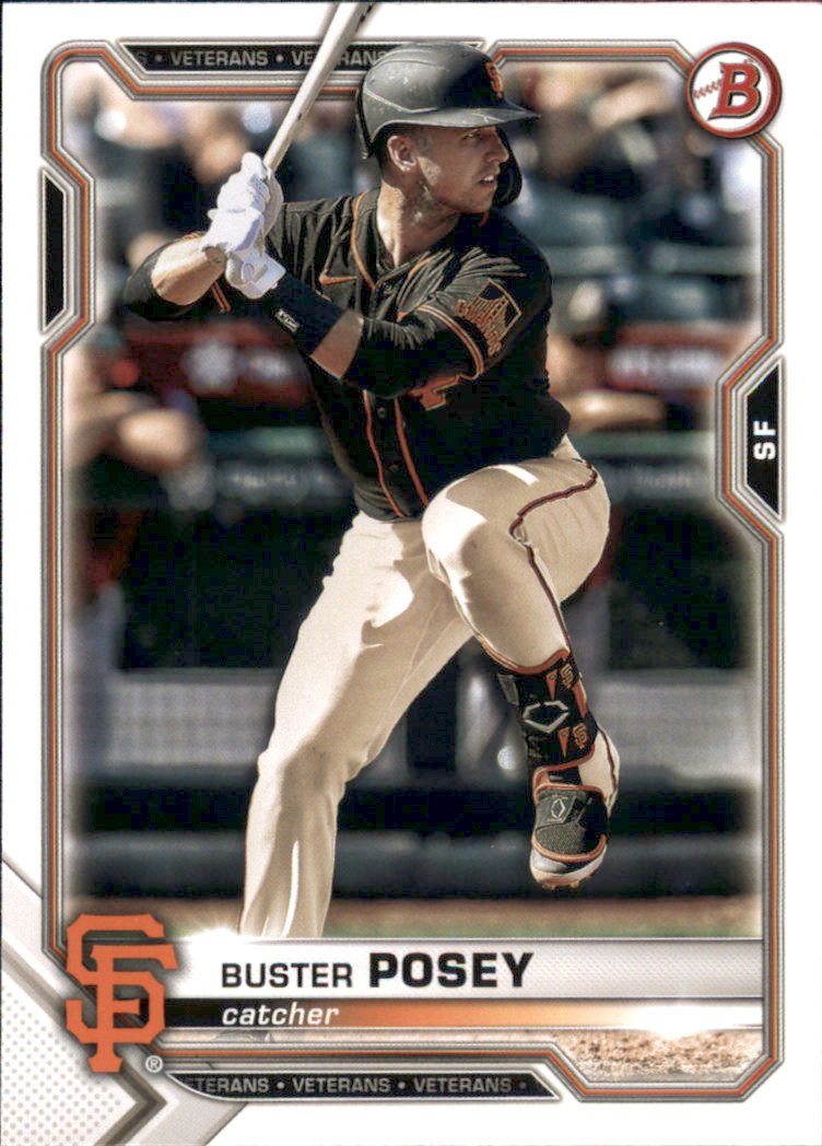 2021 Bowman  6 Buster Posey