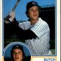 1983 Topps 652 Butch Hobson