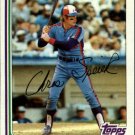 1982 Topps 198 Chris Speier
