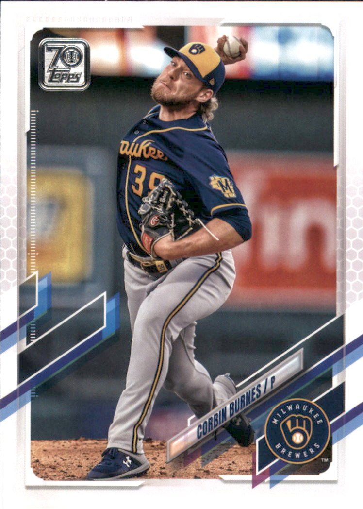 2021 Topps  619 Corbin Burnes